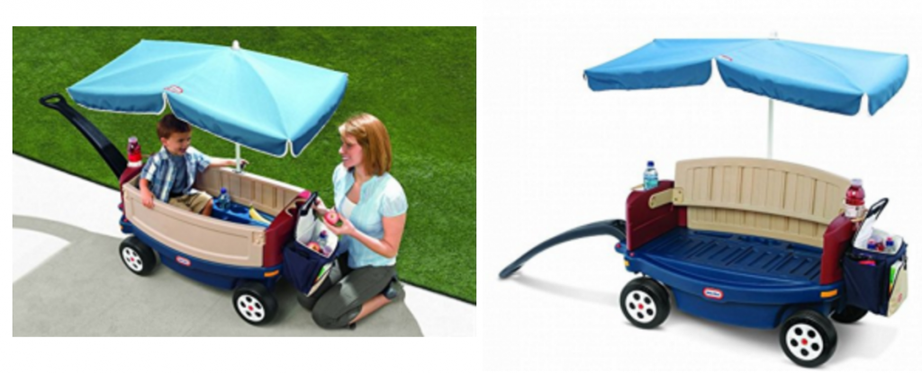 Little Tikes Deluxe Ride and Relax Wagon w/ Umbrella Just $103. 19!