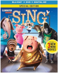 SING On Blu-Ray/DVD/Digital HD Just $12.99! (Reg. $24.99)