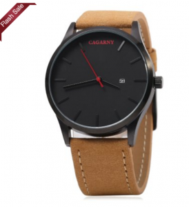 CAGARNY Business Style Men Quartz Watch Just $6.99!