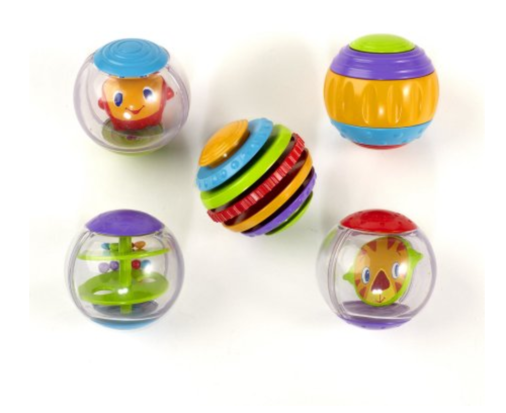 Bright Starts Shake & Spin Activity Balls Just $3.88! Perfect Baby Shower Gift!