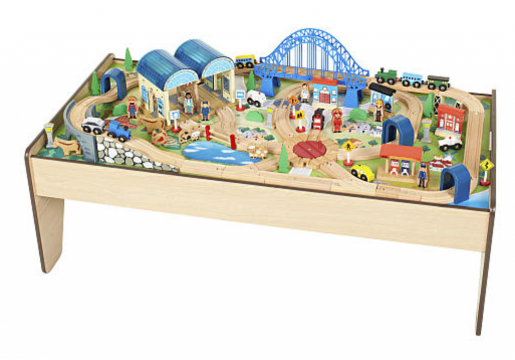 Imaginarium All-in-One Wooden Train Table Just $47.99!