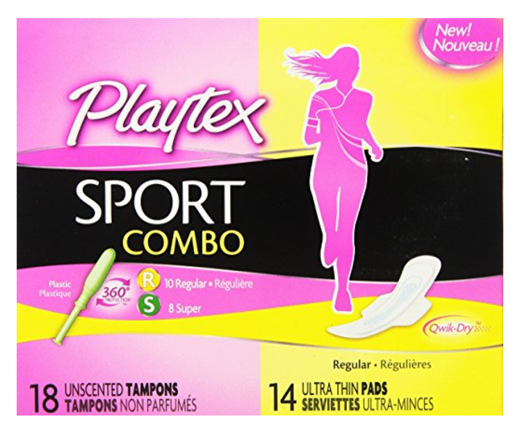 Playtex Sport Combo Pack Tampons/Pads 32-Count Just $2.51 Shipped!