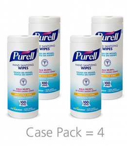 Purell Hand Sanitizing Wipes 100-Count Canister 4-Pack $13.97 Shipped!