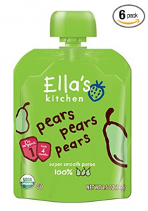 Ella’s Kitchen Organic Stage 1, Pears Pears Pears 6-Pack Just $4.09 Shipped!