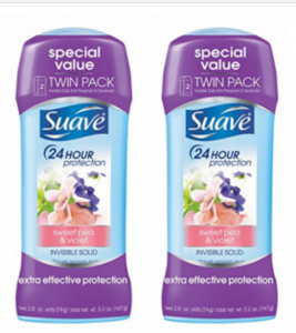 Suave Sweet Pea Deodorant 2-Pack Just $2.79 Shipped!