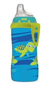 NUK Blue Turtle 10oz Silicone Spout Active Cup Just $2.59 As Add-On Item! (Reg. $7.99)