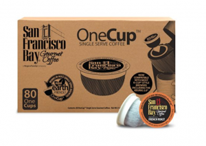 San Francisco Bay OneCup French Roast Single Serve K-Cups 80-Count Just $22.71!