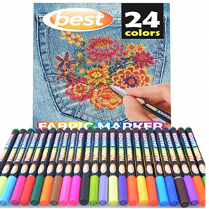 Best Non-Toxic Fabric Markers 24-Count Just $12.99! (Reg. $29.99)
