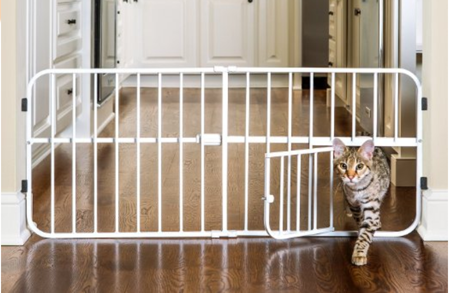 Price Drop! Carlson Pet Products Lil’ Tuffy Expandable Gate with Small Pet Door Just $9.61!