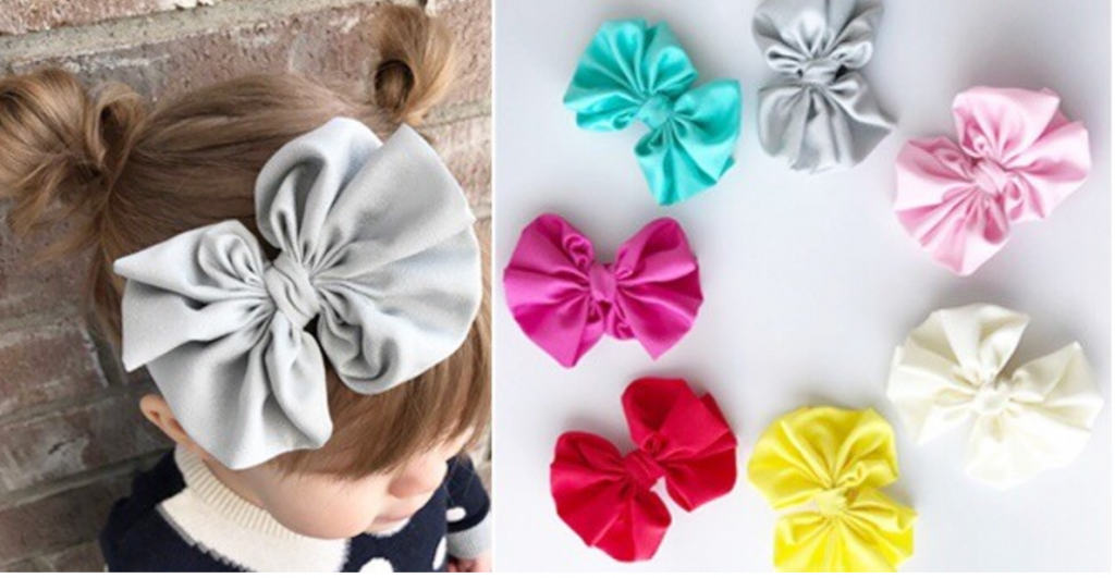 Messy Bow Headbands Just $1.99! Works For Infants & Older Kids!
