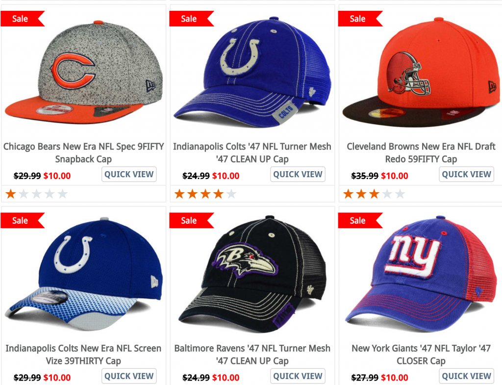 NFL Hats As Low As $10.00 On Lids! Grab Team Gear At A Great Price!