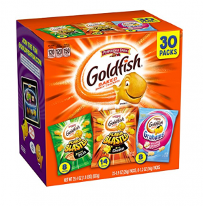 Pepperidge Farm Goldfish Variety Pack Bold Mix 30-Count Just $9.48 Shipped!