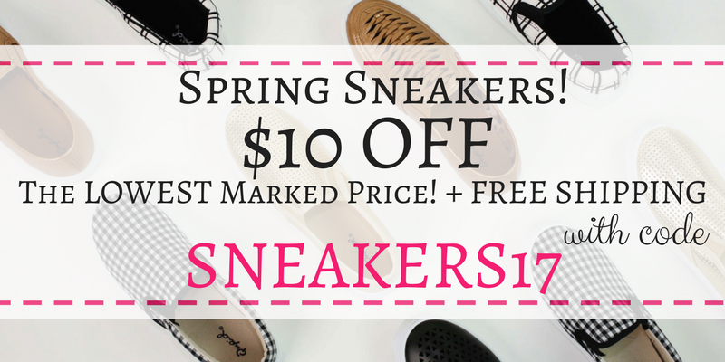 Style Steals at Cents of Style – Spring Sneakers – $10 Off! FREE SHIPPING!