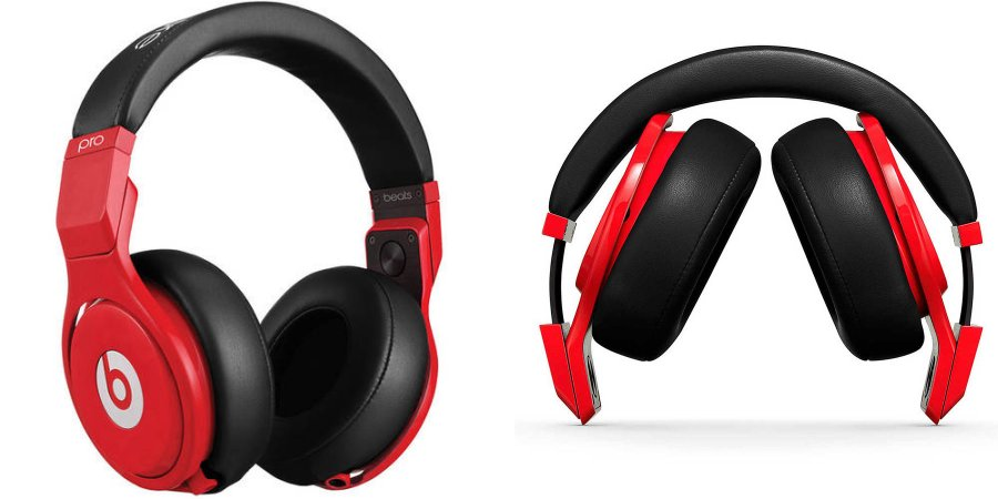 Red and Black Beats by Dr. Dre Pro Over-Ear Headphones—$169.00! (Was $399.95)