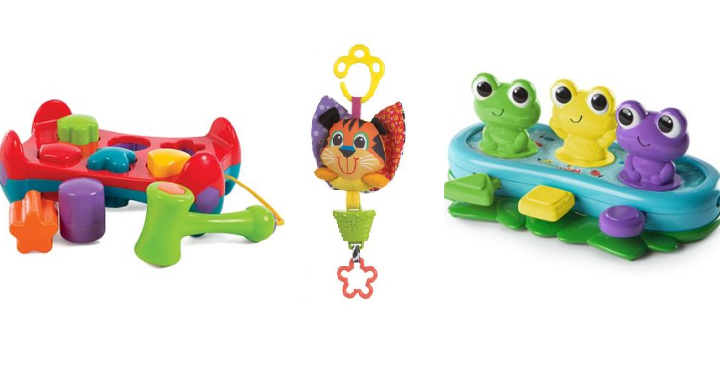 Target: Baby Toys Buy 1 Get 1 50% off + Extra 10% off!