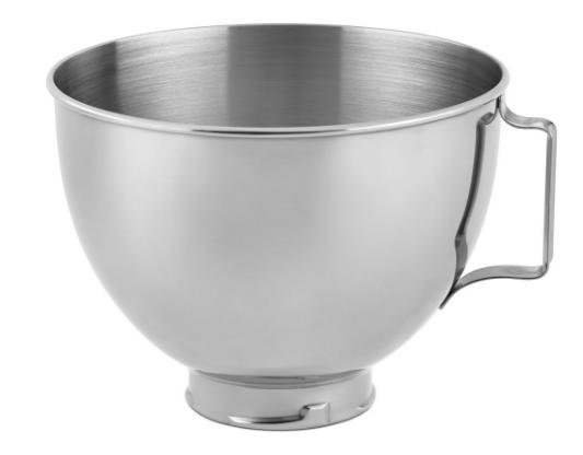 KitchenAid Stainless Steel Bowl, 4.5-Quart – Only $16!