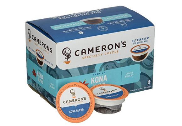 Cameron’s Single Serve Coffee, Kona Blend, 12 Count (Pack of 6) – Only $21.21!