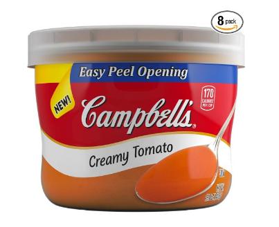 Campbell’s Soup, Creamy Tomato, 15.4 Ounce (Pack of 8) – Only $9.43!