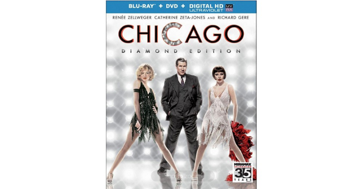 Chicago in Blu-ray/DVD/Digital HD Only $4.00! (Reg. $14.99)