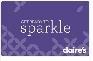 $50 Claire’s Gift Card, Just $40!