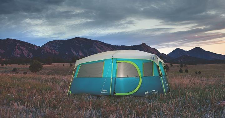 Coleman Tenaya Lake 8 Person Fast Pitch Instant Cabin Camping Tent – Only $123.45!