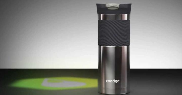 Contigo SnapSeal Byron Vacuum Insulated Stainless Steel Travel Mug, 20 Oz – Only $8.92!