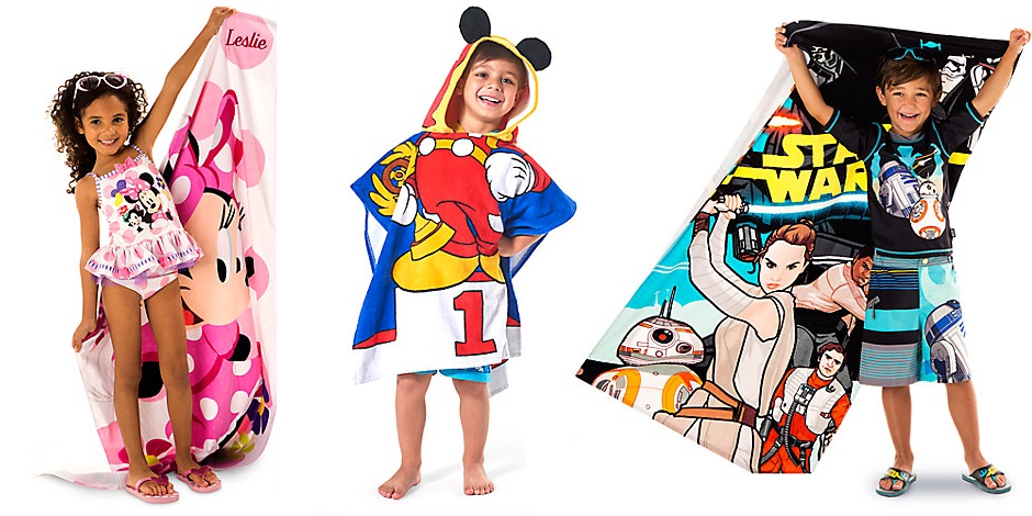 Disney Personalized Beach Towels and Hooded Beach Towels Only $12.00!!