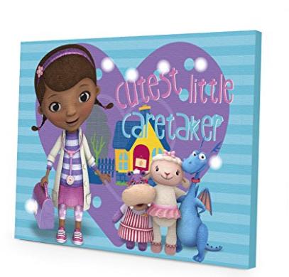 Disney Doc McStuffins LED Canvas Wall Art – Only $3.46! *Add-On Item*