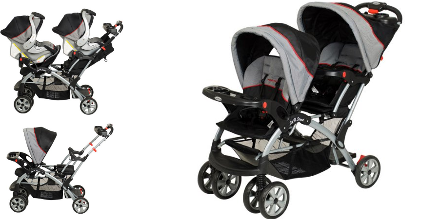 Baby Trend Sit N Stand Plus Double Stroller—$99.88!