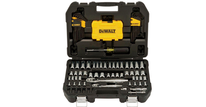DEWALT Mechanics Tool Set (108-Piece) Only $59.97 Shipped! (Reg. $91.31)