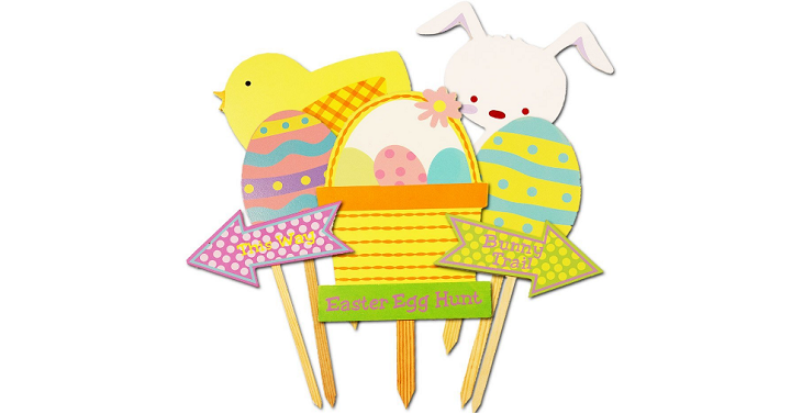 Easter Egg Hunt Decorations Set (7 Signs Included) Only $9.95!