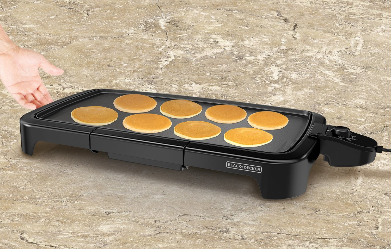 Black & Decker 20×11 Family Sized Electric Griddle Only $15.02!