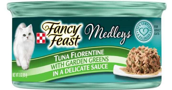 Purina Fancy Feast Medleys Florentine Collection Gourmet Wet Cat Food (Pack of 24) – Only $12.13!