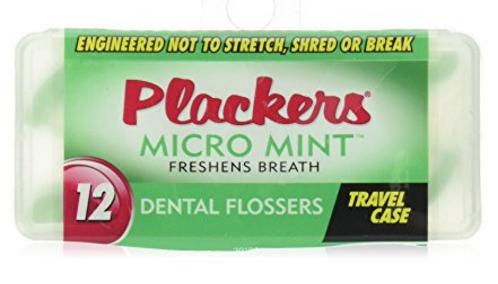 Plackers Micro Flosser with Travel Case, 12 Count – Only $1.10! *Add-On Item*