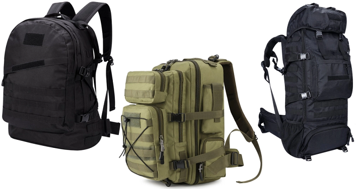 Gonex Tactical Military Backpacks Starting at $32.24 on Amazon!