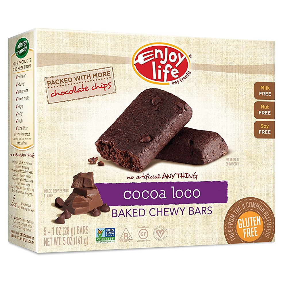 Enjoy Life Baked Chewy 1 Ounce Bars Only $14.73 Shipped For 6 Boxes!