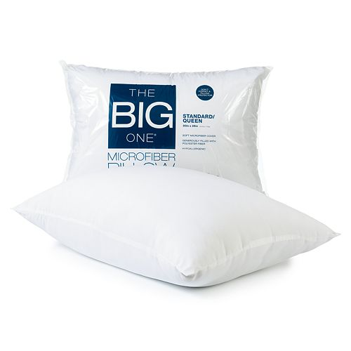 The Big One Microfiber Pillows Only $2.79 Shipped for Kohl’s Cardholders!