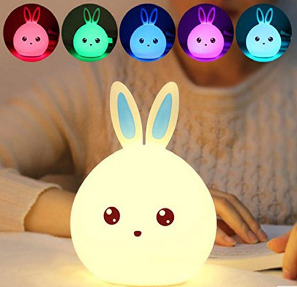 Kids Silicone Night Light LED Night Light Lamp Only $11.59 on Amazon!