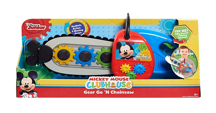 Mickey Mouse Club House Power Chainsaw Only $13.57! (Reg $19.99)