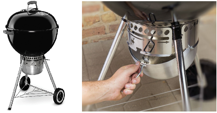 Weber Original Kettle Premium Charcoal Grill Only $129.00 Shipped!