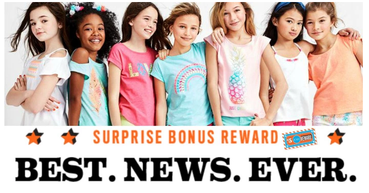 HOT! The Children’s Place Rewards Members Score $5 Off Any Purchase! (Check Inbox)
