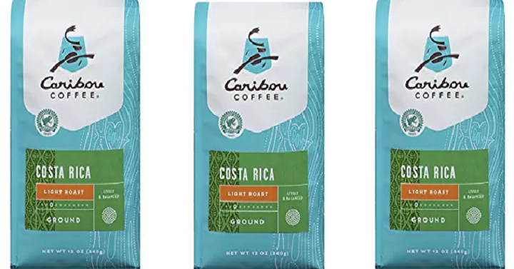 Caribou Coffee Costa Rica 12oz Bag Only $3.79 Shipped!