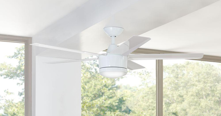 Home Depot: 20% Off Lighting & Ceiling Fans! 52 Inch LED Ceiling Fan Only $79.98!