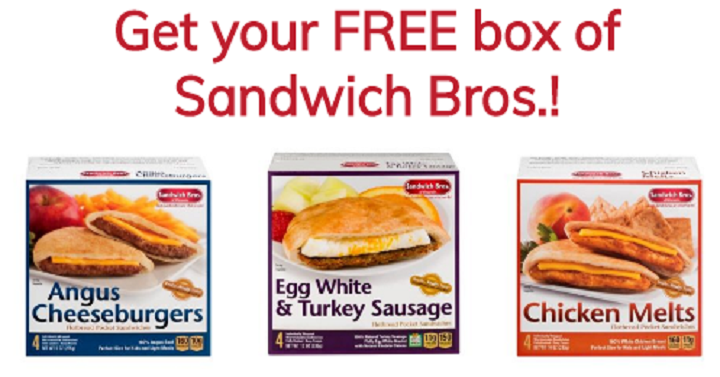 HURRY! FREE Box of Sandwich Bros!