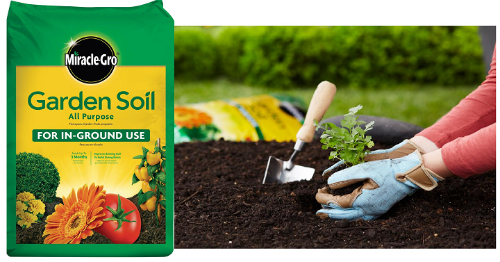 Miracle-Gro All Purpose Garden Soil Only $2.50 Each at Home Depot!
