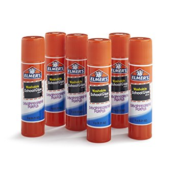 Amazon: Elmer’s Disappearing Purple School Glue 6 Pack Only $2.99!