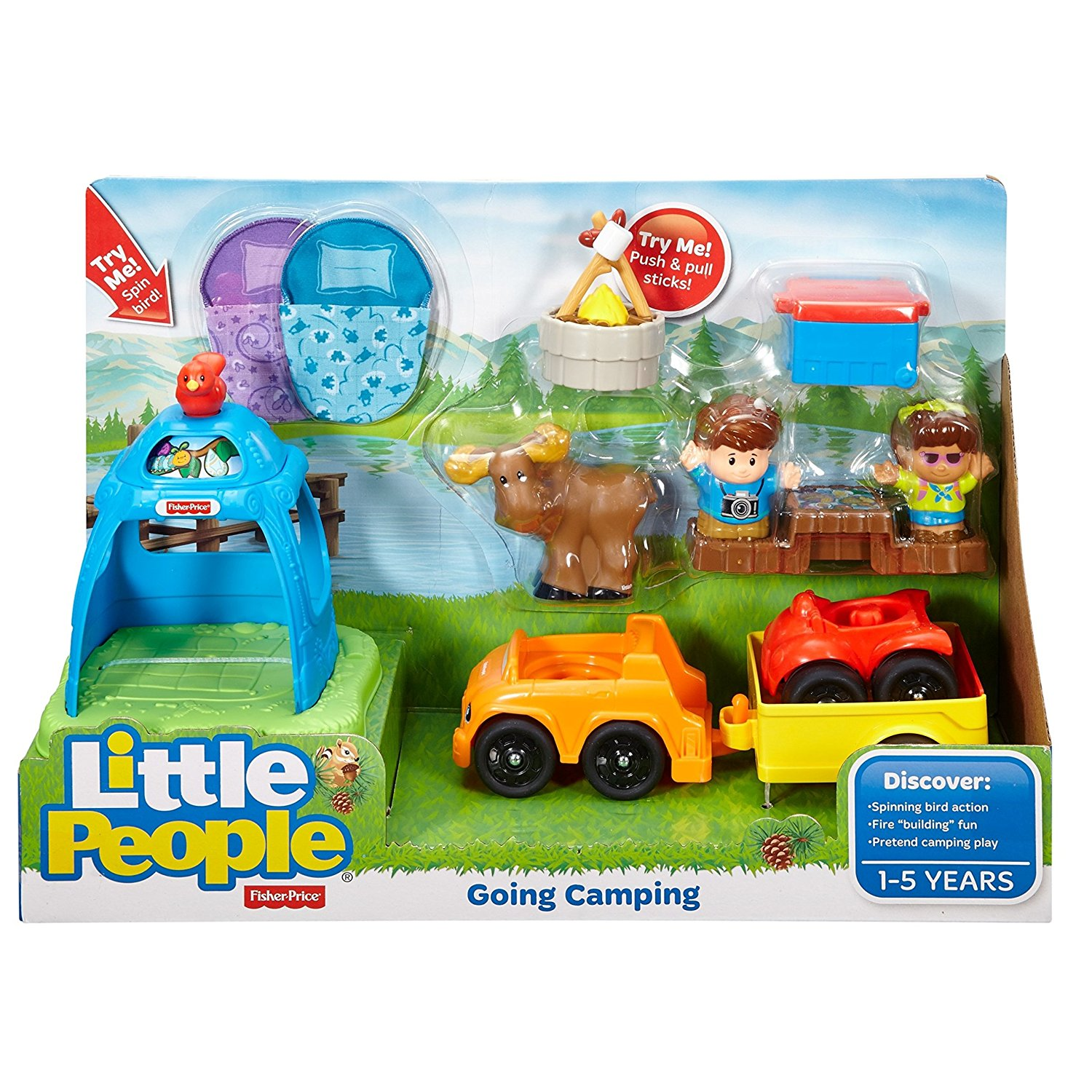 Fisher-Price Little People Going Camping Playset ONLY $12.49!