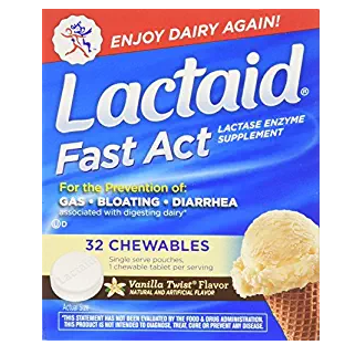 Lactaid Fast Act Chewables (32 Count) Only $6.56 Shipped!
