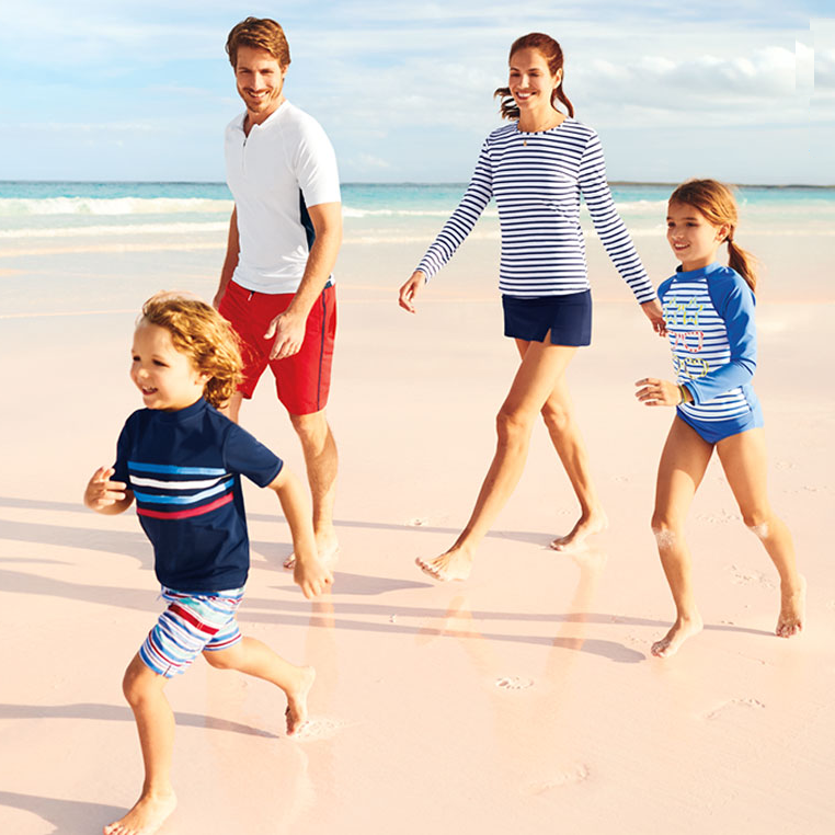 Lands’ End: Swimwear For the Family Now 30% Off! Rash Guards Starting at $5.58 Shipped!