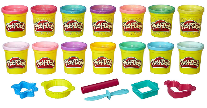 Play-Doh Sparkle & Bright Color Pack 16 Count Only $7.49 – TODAY ONLY!